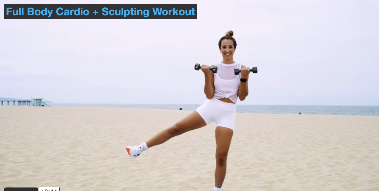 Full Body Cardio + Sculpting Workout