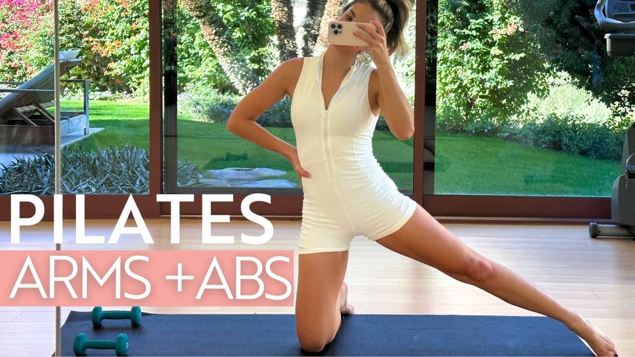 15 min AB SCULPTING  Pilates Workout (No Equipment) 