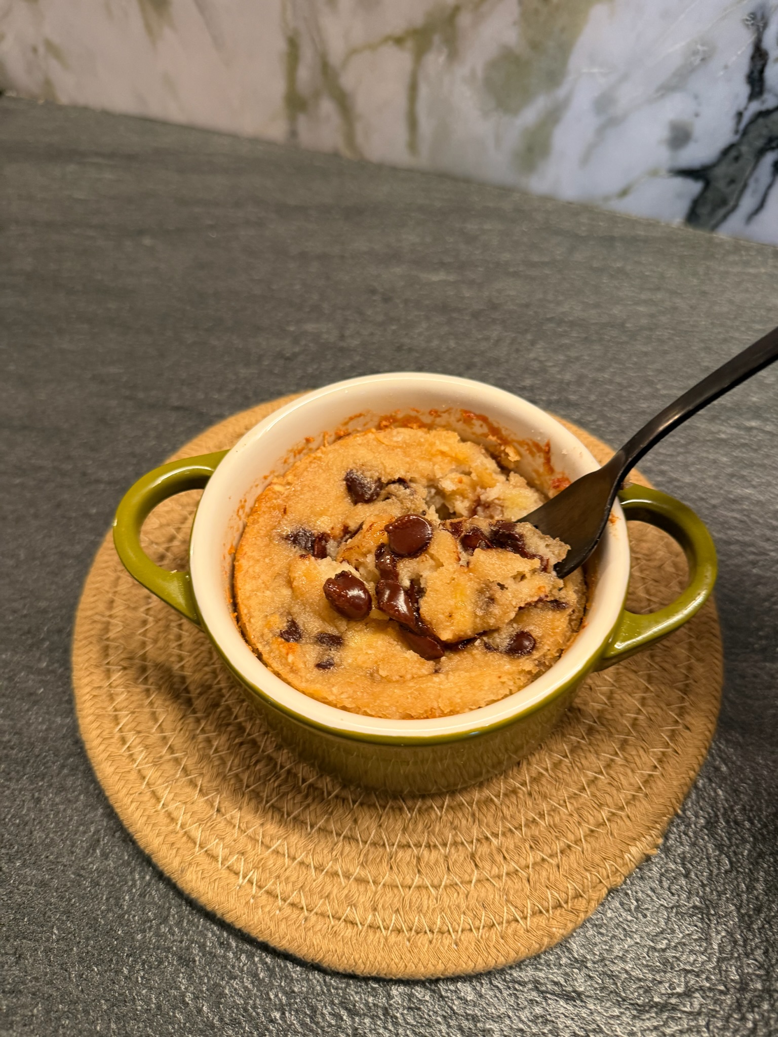 Single-Serve Chocolate Chip Banana Bread