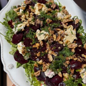 Summer Beet Salad with Roasted Walnuts