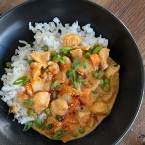One Pan Creamy Coconut Chicken