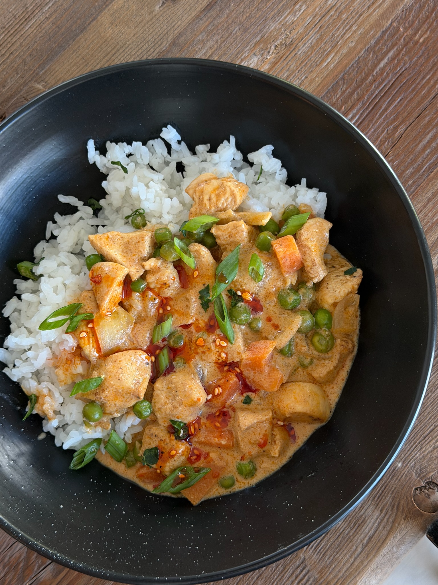 One Pan Creamy Coconut Chicken