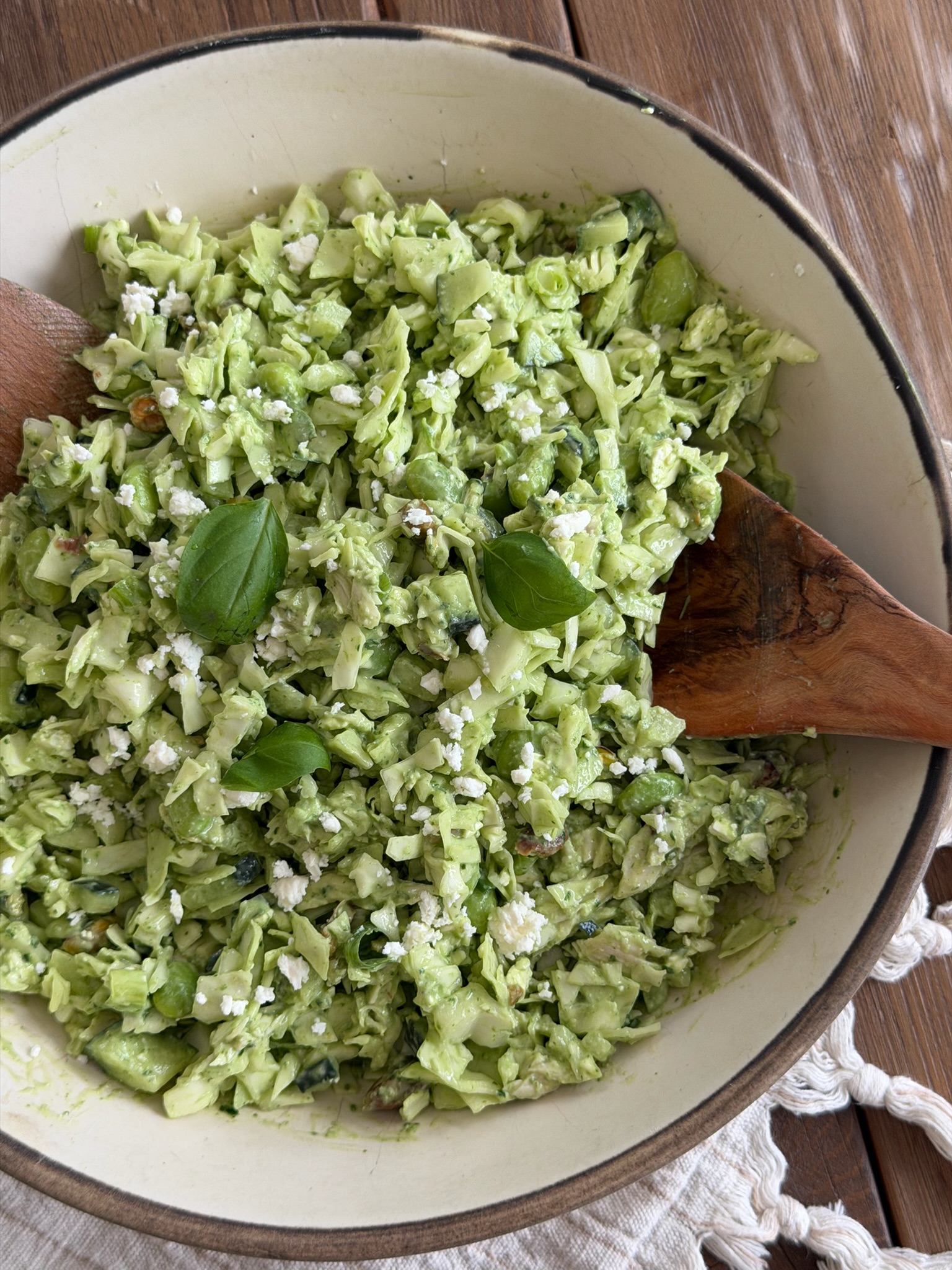 Green Goddess Crunch Chicken Salad