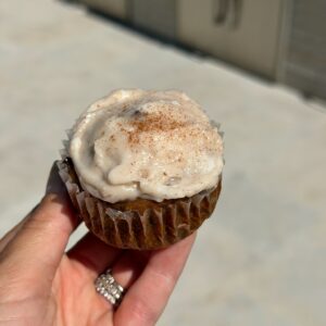Banana Carrot Cake Chocolate Chip Muffin