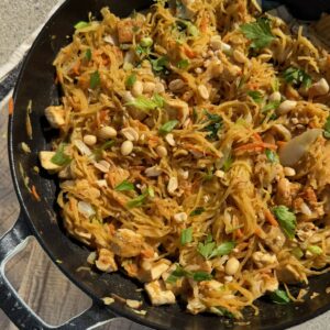 Spaghetti Squash Pad Thai