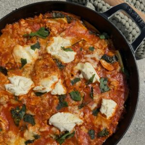 One Pan Lasagna Skillet Bake