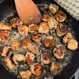 Brown Butter Sage Meatballs