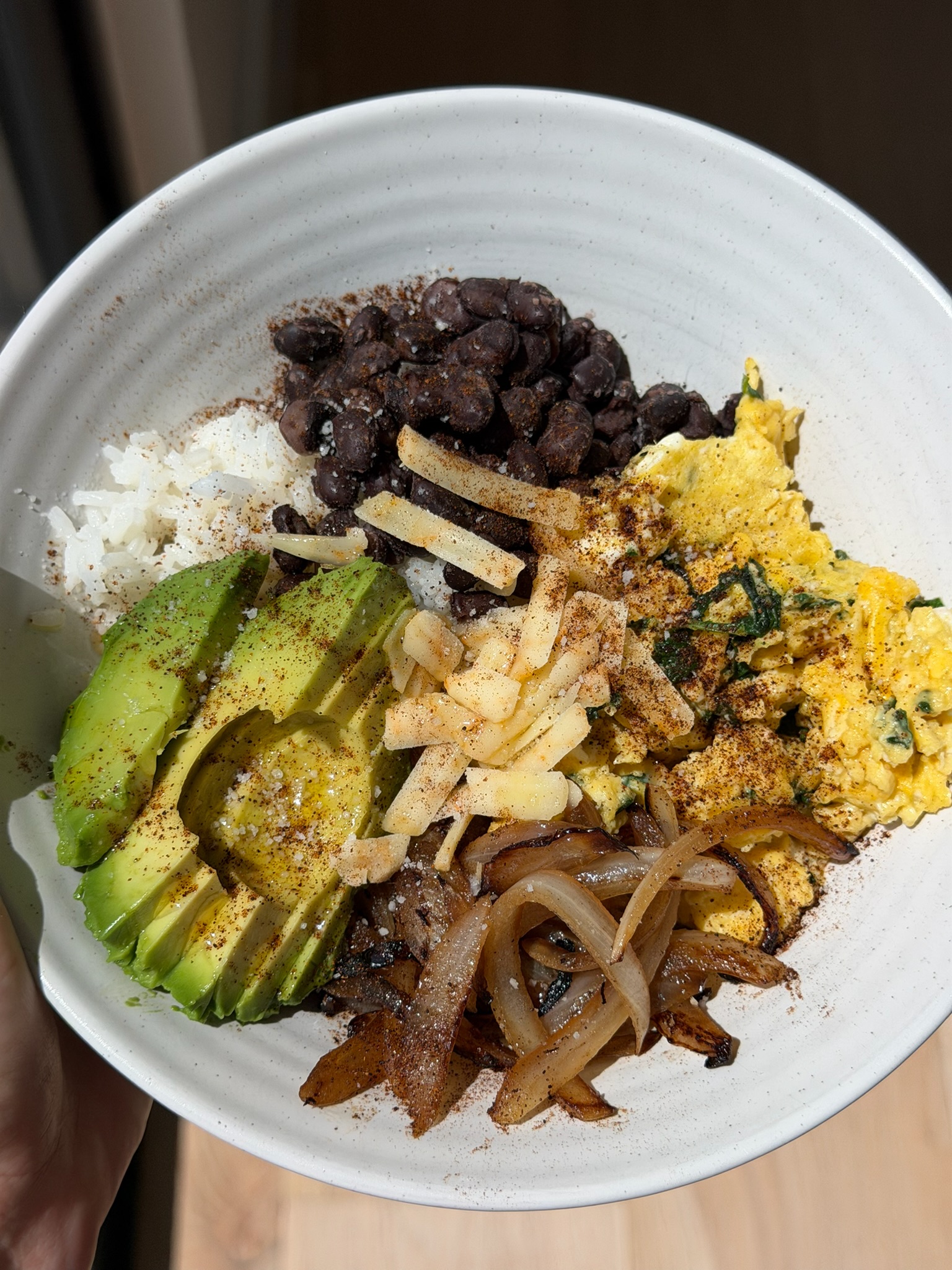 Loaded Breakfast Burrito Bowl
